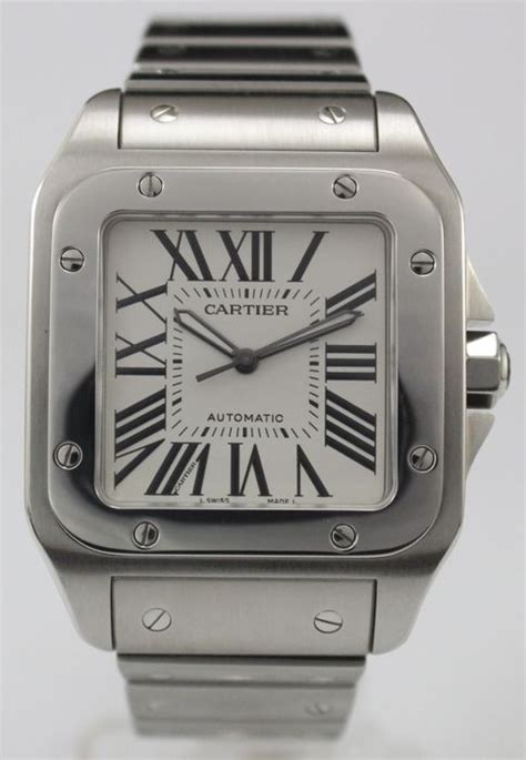 cartier santos 100 serial number